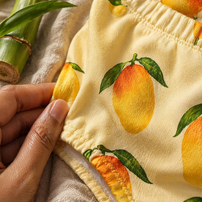 Mimi Kids Brief (6-12Y) | Mango Grove | Orchard | Bamboo-Cotton, Tagless, Antibacterial | 6-12Y