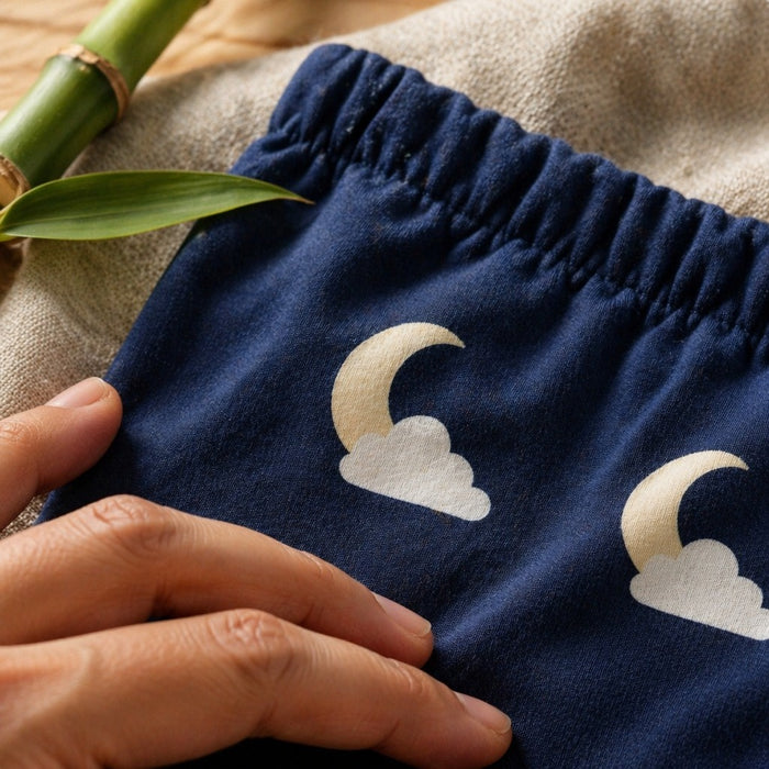 Mimi Kids Brief (6-12Y) | Moon + Cloud | Stardust | Bamboo-Cotton, Tagless, Antibacterial | 6-12Y
