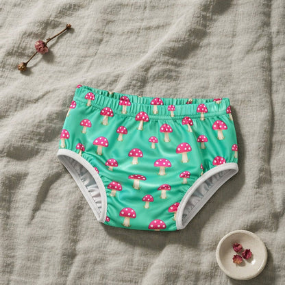 Mimi Kids Brief (6-12Y) | Mushroom Magic | Blossom | Bamboo-Cotton, Tagless, Antibacterial | 6-12Y