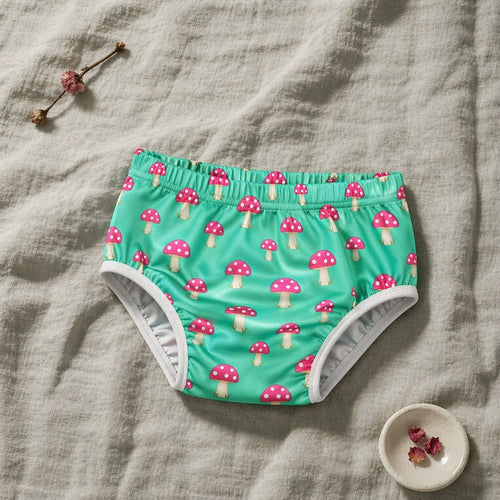 Mimi Kids Brief (6-12Y) | Mushroom Magic | Blossom | Bamboo-Cotton, Tagless, Antibacterial | 6-12Y