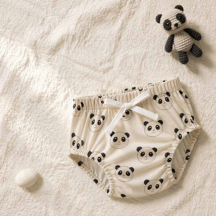 Mimi Kids Brief (6-12Y) | Panda Face | Safari Tales | Bamboo-Cotton, Tagless, Antibacterial | 6-12Y
