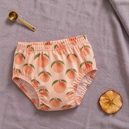 Mimi Kids Brief (6-12Y) | Peach Garden | Orchard | Bamboo-Cotton, Tagless, Antibacterial | 6-12Y