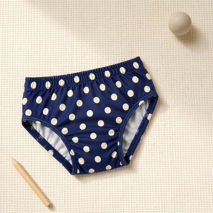 Mimi Kids Brief (6-12Y) | Polka Dots | Geo Play | Bamboo-Cotton, Tagless, Antibacterial | 6-12Y