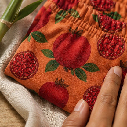 Mimi Kids Brief (6-12Y) | Pomegranate Crown | Orchard | Bamboo-Cotton, Tagless, Antibacterial | 6-12Y