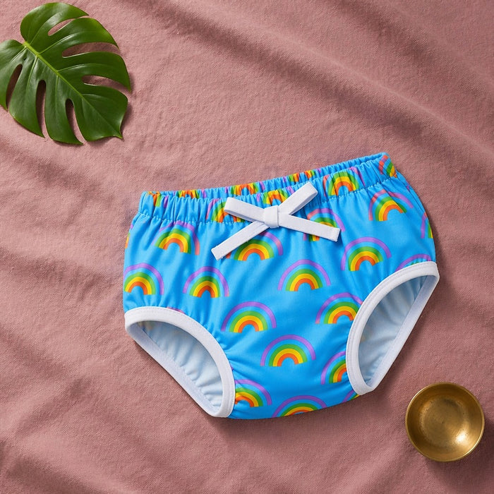 Mimi Kids Brief (6-12Y) | Rainbow Arc | Monsoon Magic | Bamboo-Cotton, Tagless, Antibacterial | 6-12Y