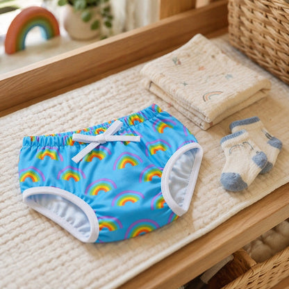 Mimi Kids Brief (6-12Y) | Rainbow Arc | Monsoon Magic | Bamboo-Cotton, Tagless, Antibacterial | 6-12Y