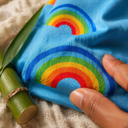 Mimi Kids Brief (6-12Y) | Rainbow Arc | Monsoon Magic | Bamboo-Cotton, Tagless, Antibacterial | 6-12Y