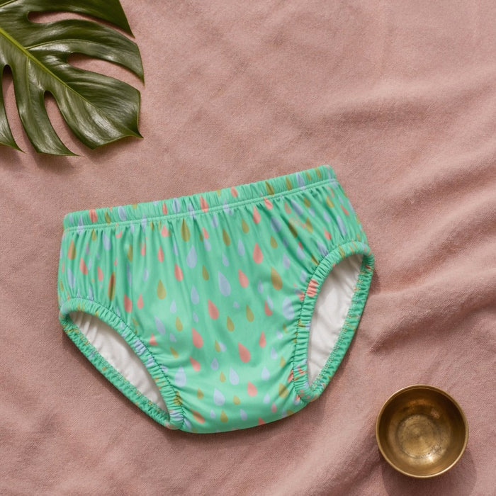 Mimi Kids Brief (6-12Y) | Raindrop Scatter | Monsoon Magic | Bamboo-Cotton, Tagless, Antibacterial | 6-12Y