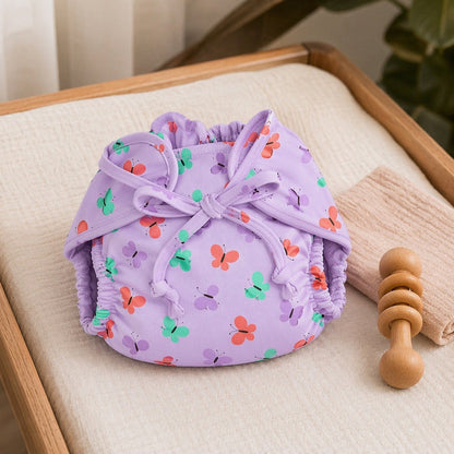 Mimi Langot | Butterfly Garden | Blossom | Bamboo-Cotton DryFeel, Cloth Nappy | 0-6M