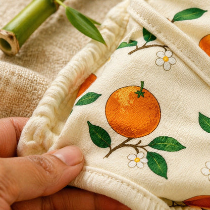 Mimi Langot | Citrus Grove | Orchard | Bamboo-Cotton DryFeel, Cloth Nappy | 0-6M