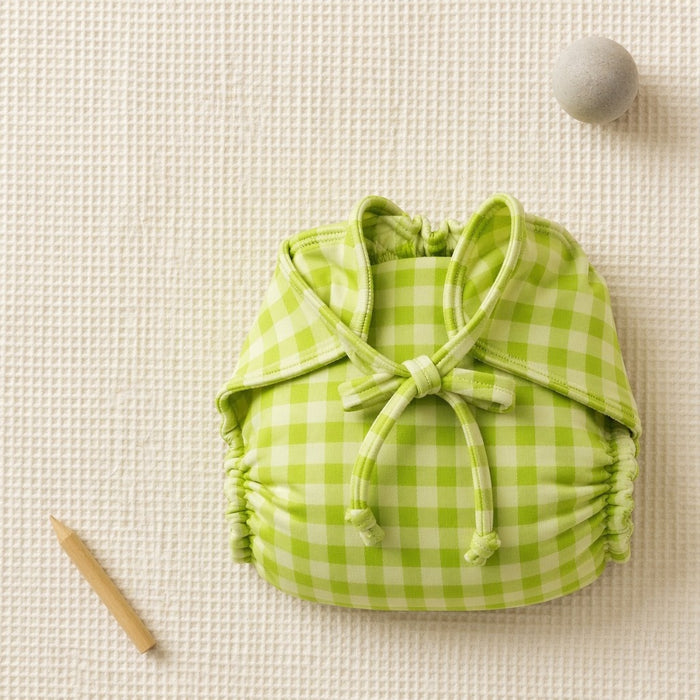 Mimi Muslin Wipes | Gingham | Geo Play | 100% Muslin Cotton, Reusable | Pack of 6
