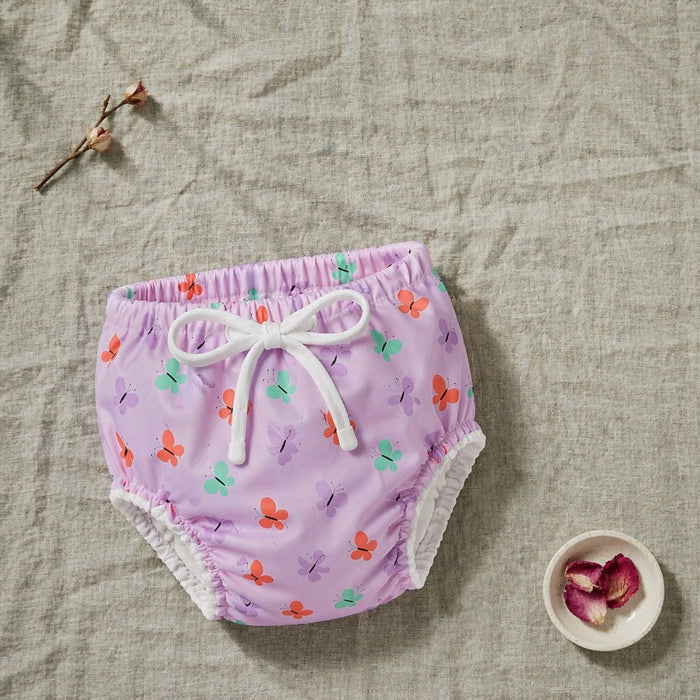 Mimi Potty Training Pants | Butterfly Garden | Blossom | Bamboo-Cotton, Pull-Up, Semi-Waterproof | 9M-4Y
