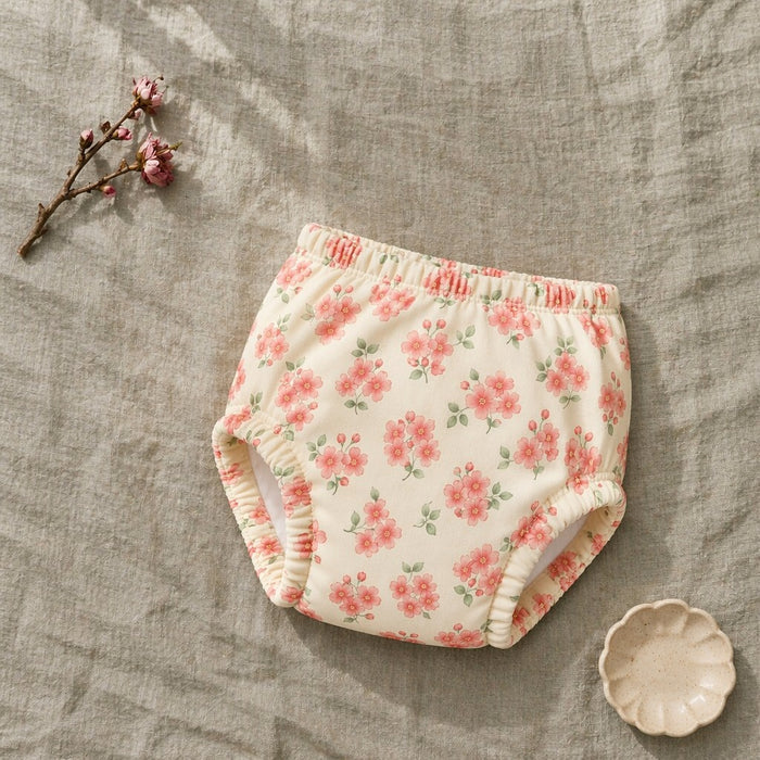 Mimi Potty Training Pants | Cherry Blossom | Blossom | Bamboo-Cotton, Pull-Up, Semi-Waterproof | 9M-4Y