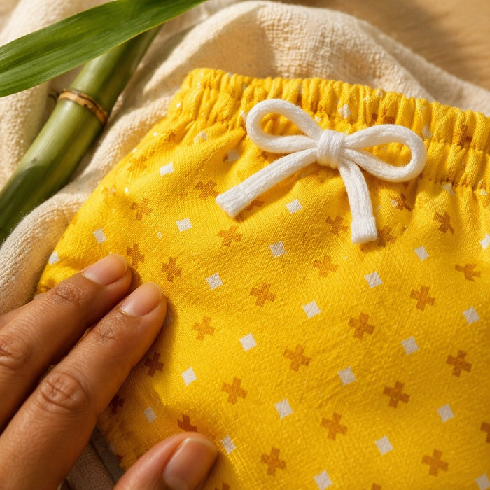 Mimi Potty Training Pants | Cross & Diamond | Geo Play | Bamboo-Cotton, Pull-Up, Semi-Waterproof | 9M-4Y