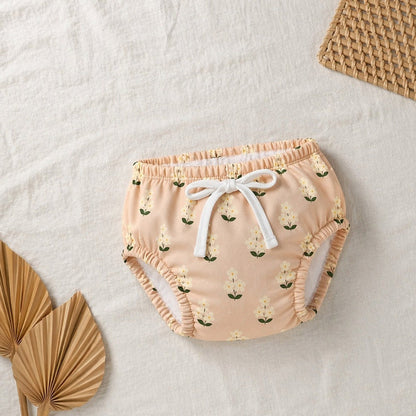 Mimi Potty Training Pants | Jasmine Bunch | Tropicale | Bamboo-Cotton, Pull-Up, Semi-Waterproof | 9M-4Y