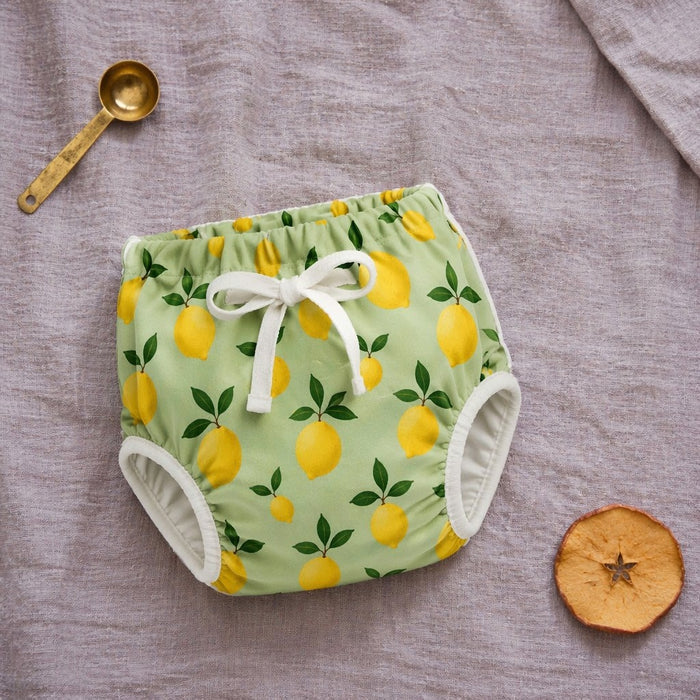 Mimi Potty Training Pants | Lemon Branch | Orchard | Bamboo-Cotton, Pull-Up, Semi-Waterproof | 9M-4Y