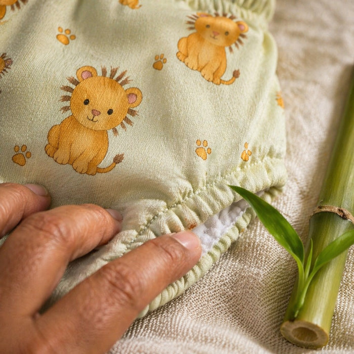 Mimi Potty Training Pants | Lion Cub | Safari Tales | Bamboo-Cotton, Pull-Up, Semi-Waterproof | 9M-4Y