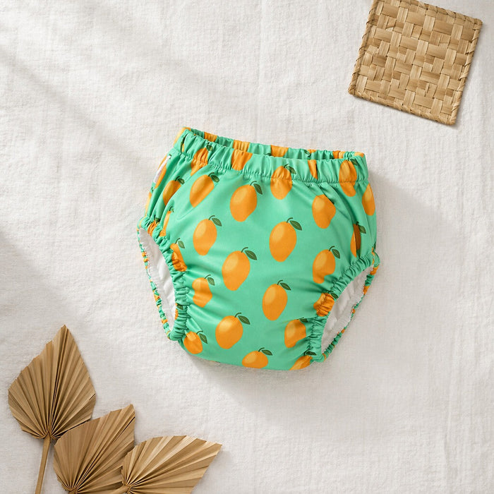 Mimi Potty Training Pants | Mango Grove | Tropicale | Bamboo-Cotton, Pull-Up, Semi-Waterproof | 9M-4Y
