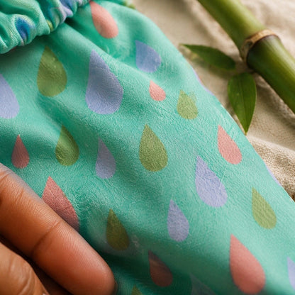 Mimi Potty Training Pants | Raindrop Scatter | Monsoon Magic | Bamboo-Cotton, Pull-Up, Semi-Waterproof | 9M-4Y