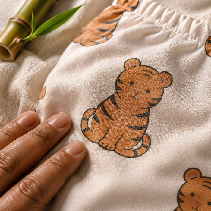 Mimi Potty Training Pants | Tiger Cub | Safari Tales | Bamboo-Cotton, Pull-Up, Semi-Waterproof | 9M-4Y