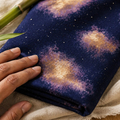 Mimi Swaddle Wrap | Nebula | Stardust | Bamboo-Muslin, 3× Softer, 120×120cm | 0-6M