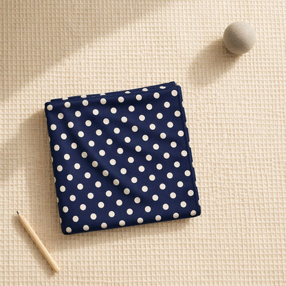 Mimi Swaddle Wrap | Polka Dots | Geo Play | Bamboo-Muslin, 3× Softer, 120×120cm | 0-6M