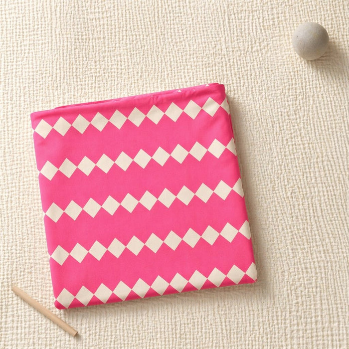 Mimi Swaddle Wrap | Zigzag | Geo Play | Bamboo-Muslin, 3× Softer, 120×120cm | 0-6M