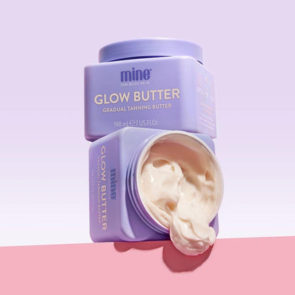 MINETAN Glow Butter – palaipsniui įdegį suteikiantis kūno sviestas