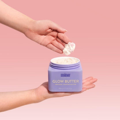 MINETAN Glow Butter – palaipsniui įdegį suteikiantis kūno sviestas