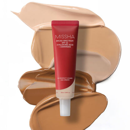 MISSHA Perfect Cover BB Cream PRO - kremas SPF42 PA+++, 50ml