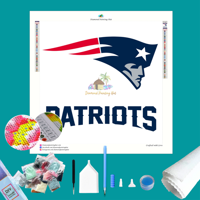 New England Logo Diamond Painting