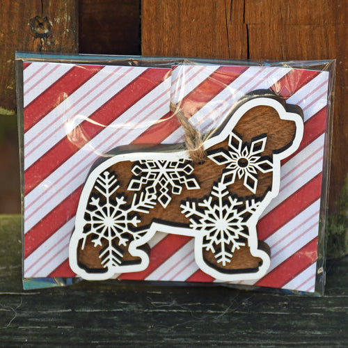 Newfoundland Wooden Ornament
