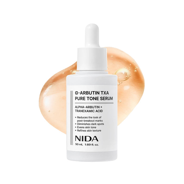 NIDA Alpha-Arbutin TXA Pure Tone Serum - skaistinantis veido serumas