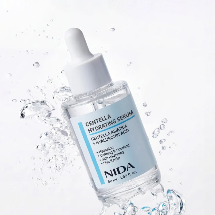 NIDA Centella Hydrating Serum - drėkinantis ir raminantis veido serumas