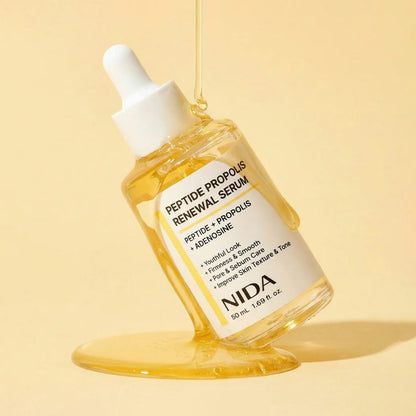 NIDA Peptide Propolis Renewal Serum - regeneruojantis veido serumas