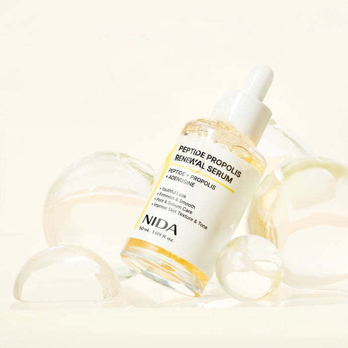 NIDA Peptide Propolis Renewal Serum - regeneruojantis veido serumas