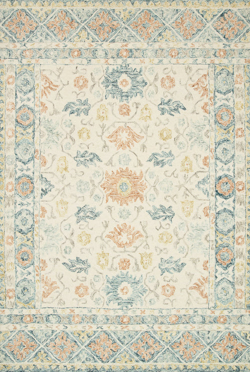 The Rug Corner Loloi Norabel Ivory / Multi