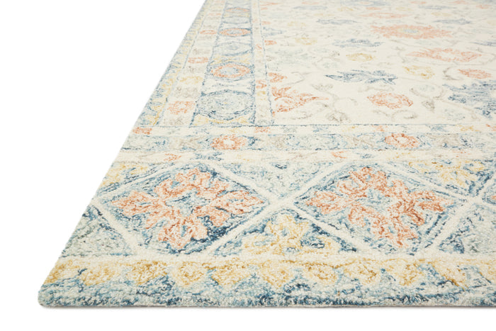 The Rug Corner Loloi Norabel Ivory / Multi