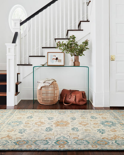 The Rug Corner Loloi Norabel Ivory / Multi