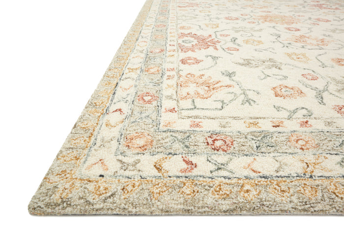 The Rug Corner Loloi Norabel Ivory / Rust
