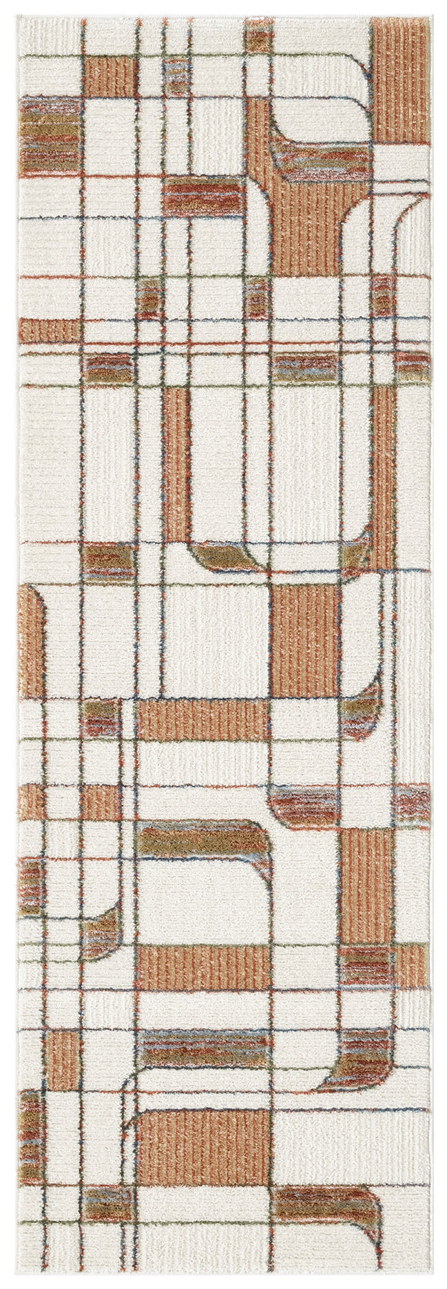 The Rug Corner Nourison Home Nourison Home - Nordic Ivory/Rust Area Rug NRC17