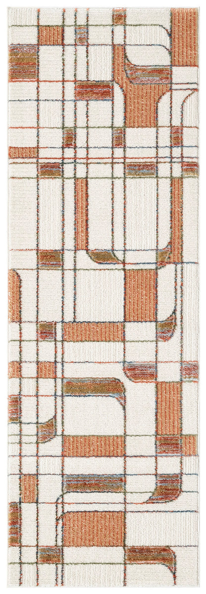 The Rug Corner Nourison Home Nourison Home - Nordic Ivory/Rust Area Rug NRC17
