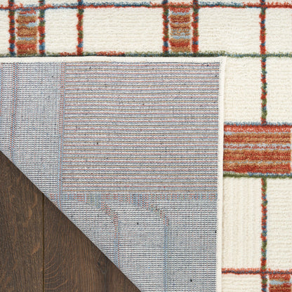 The Rug Corner Nourison Home Nourison Home - Nordic Ivory/Rust Area Rug NRC17