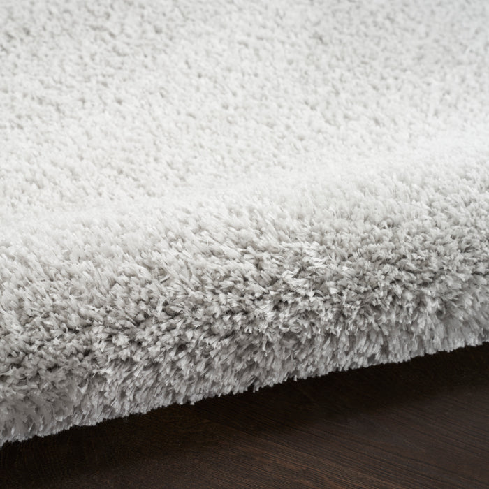 The Rug Corner Nourison Home Pacific Shag PCS01 SILVR Area Rugs