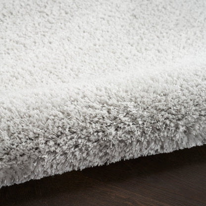 The Rug Corner Nourison Home Pacific Shag PCS01 SILVR Area Rugs