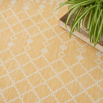 The Rug Corner Nourison Home Nourison Home - Positano Yellow Area Rug POS02