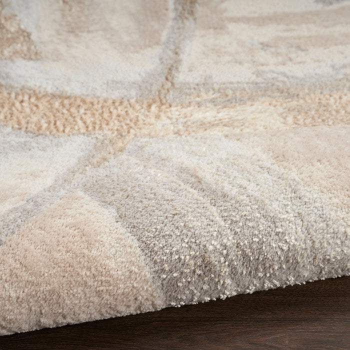 The Rug Corner Nourison Home Nourison Home - Splash Beige/Green Area Rug BSK01