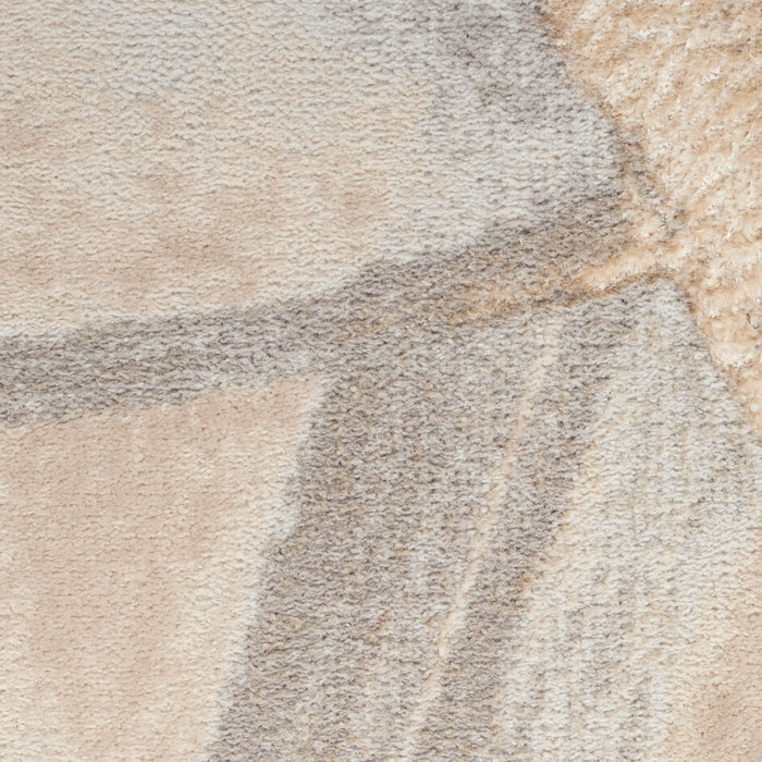The Rug Corner Nourison Home Nourison Home - Splash Beige/Green Area Rug BSK01