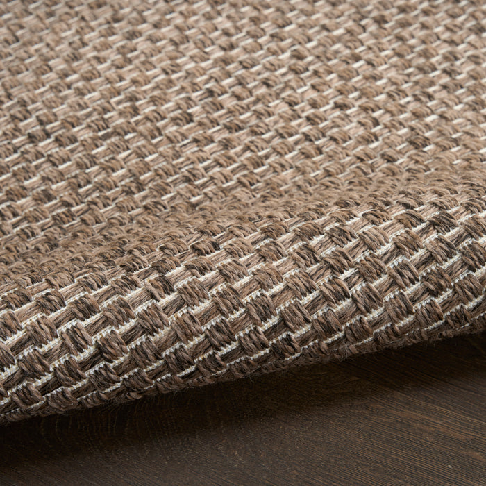 The Rug Corner Nourison Home Nourison Home - Tulum Brown Area Rug TLM03