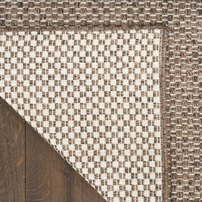 The Rug Corner Nourison Home Nourison Home - Tulum Brown Area Rug TLM03
